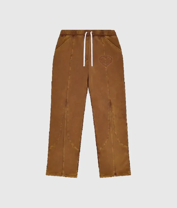 CYBE TRACK PANTS WASHED BROWN