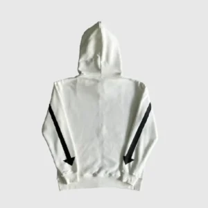 Carsicko Love Spread Full Zip Hoodie White