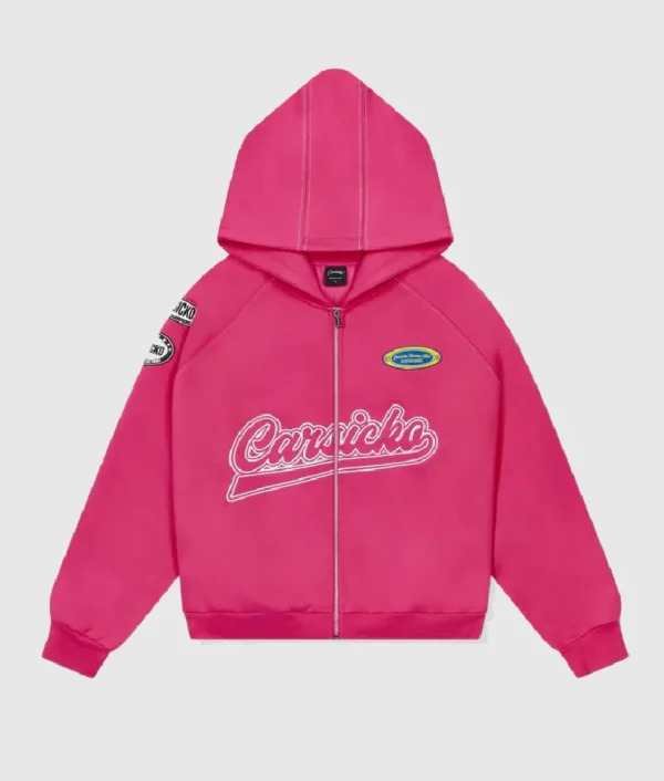 Carsicko Racing Club Hoodie Pink