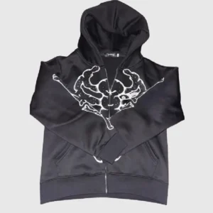 Carsicko skelly zip hoodie