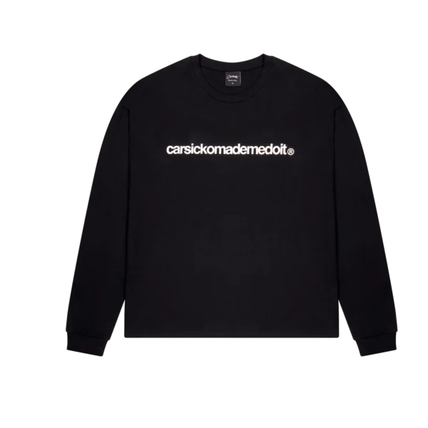 CarsickoMadeMeDoIt Long Sleeve – Black